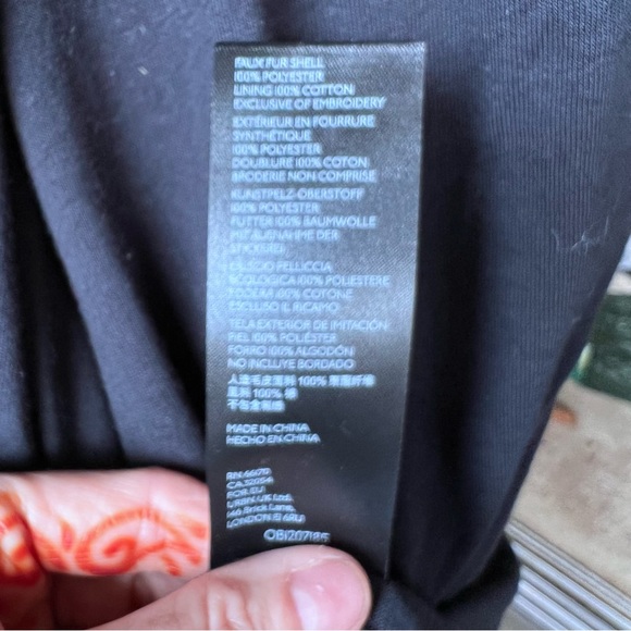 FREE PEOPLE | Cream embroidered long teddy turtleneck fall winter sweate… - Picture 13 of 16